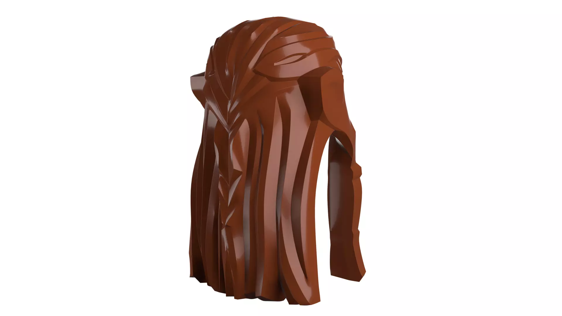 Custom3Dprint Minifigure Accessory - Minifigure Hair S2 - 033 3D print model_37