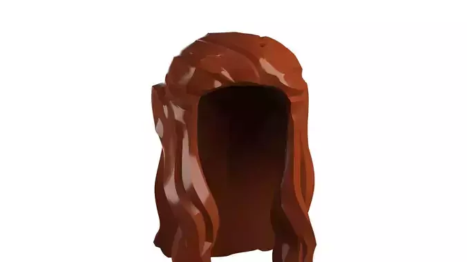 Custom3Dprint Minifigure Accessory - Minifigure Hair S2 - 034