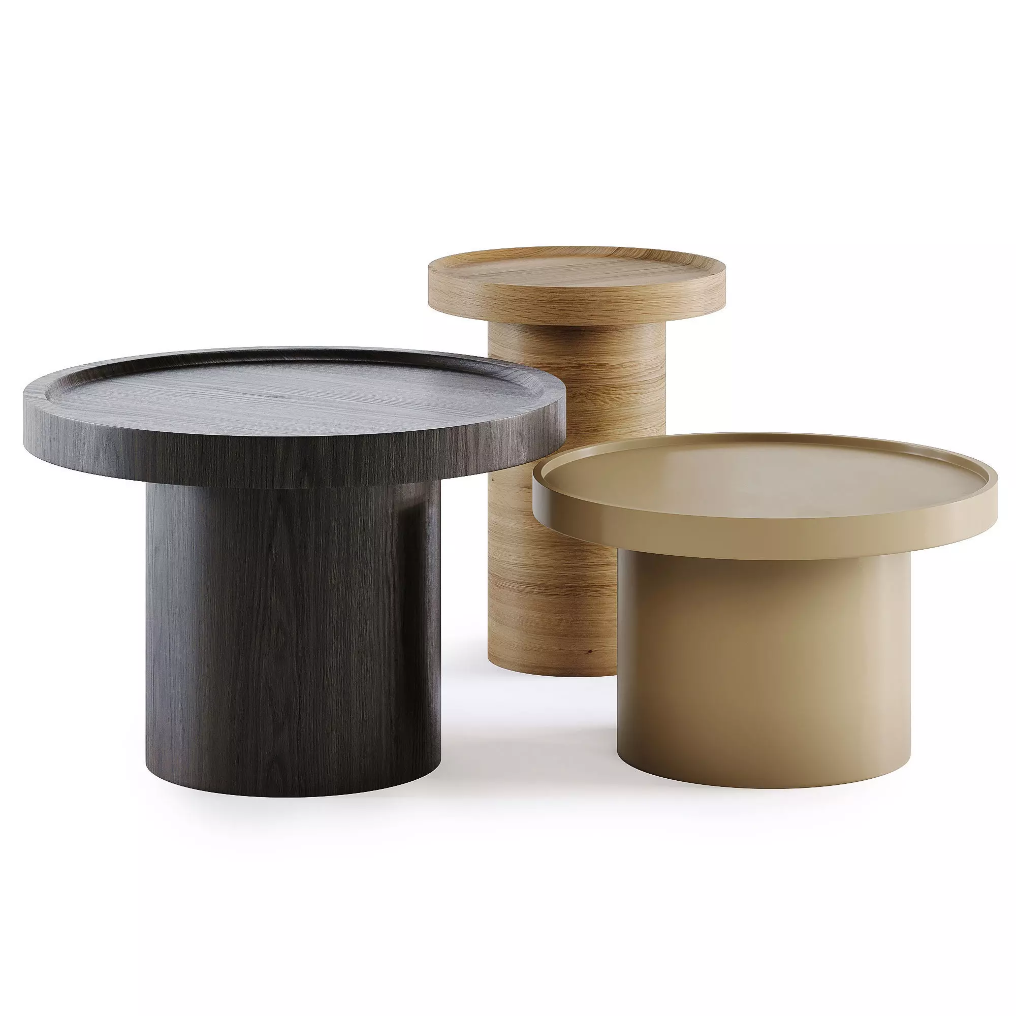 tango coffee table set 3D model_0