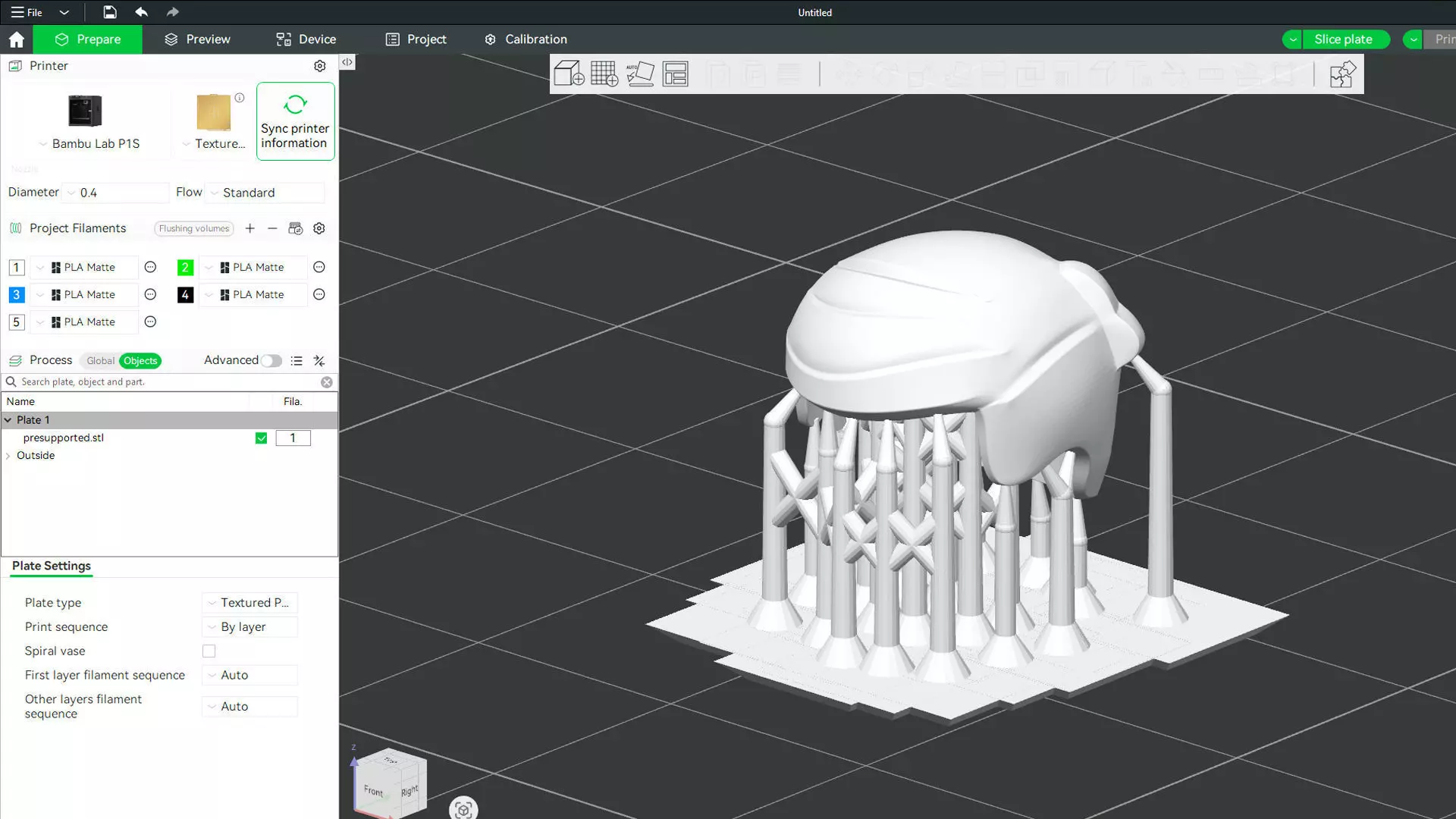 Custom3Dprint Minifigure Accessory - Minifigure Hair S2 - 035 3D print model_3