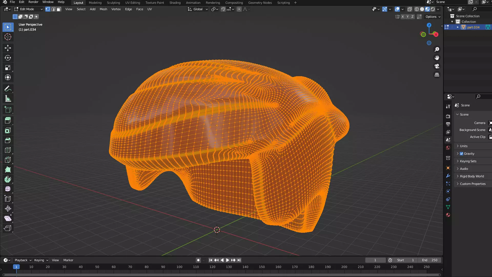 Custom3Dprint Minifigure Accessory - Minifigure Hair S2 - 035 3D print model_1