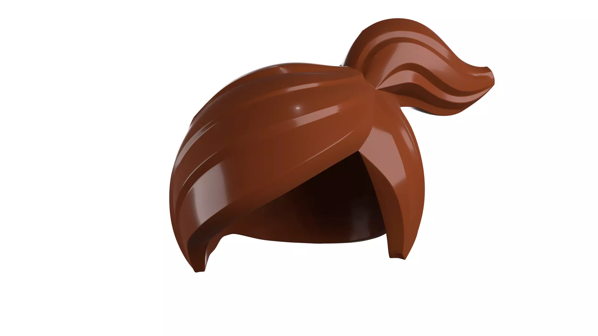 Custom3Dprint Minifigure Accessory - Minifigure Hair S2 - 036 3D print model_7