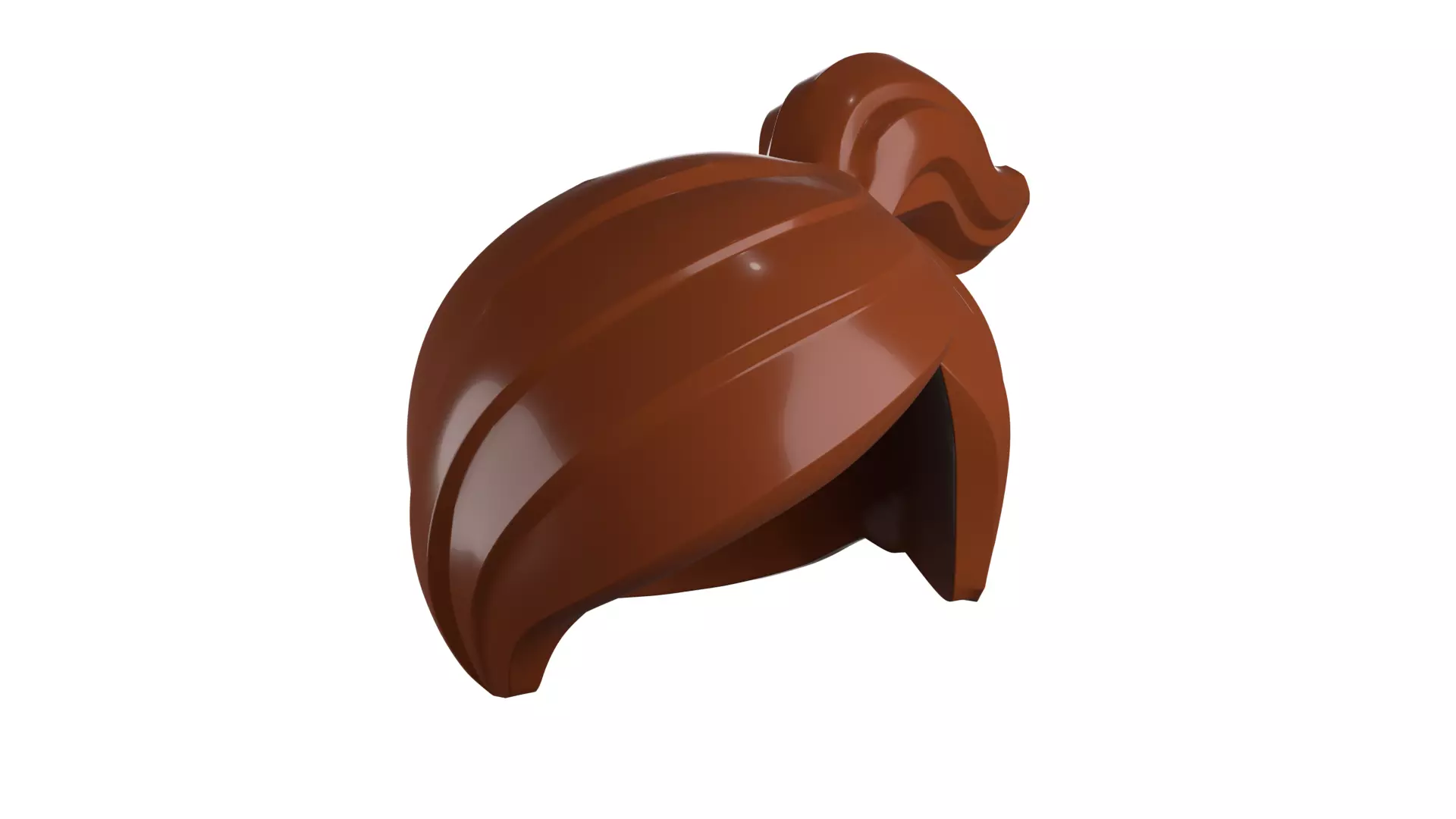 Custom3Dprint Minifigure Accessory - Minifigure Hair S2 - 036 3D print model_17