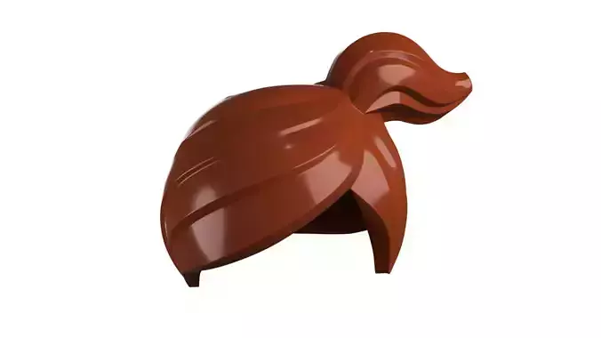 Custom3Dprint Minifigure Accessory - Minifigure Hair S2 - 036 3D print model