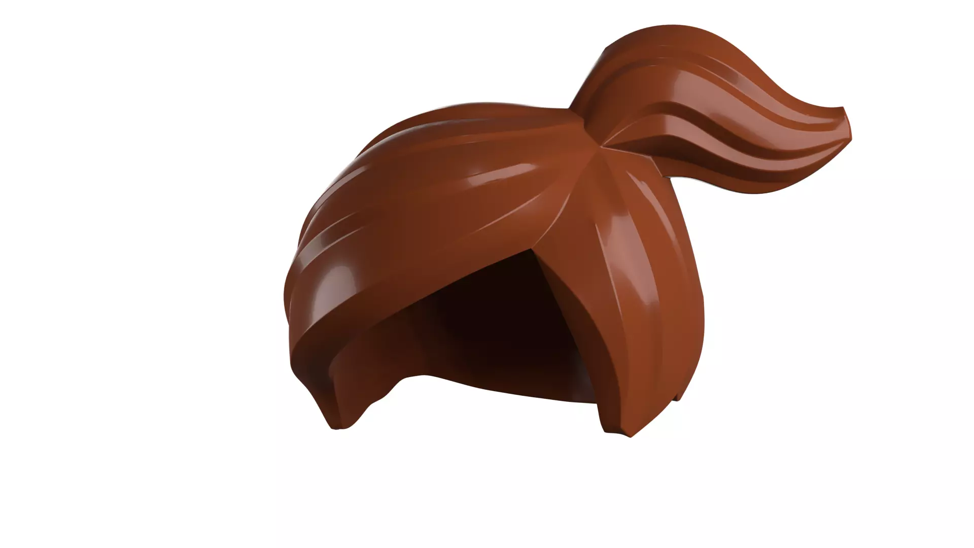 Custom3Dprint Minifigure Accessory - Minifigure Hair S2 - 036 3D print model_6