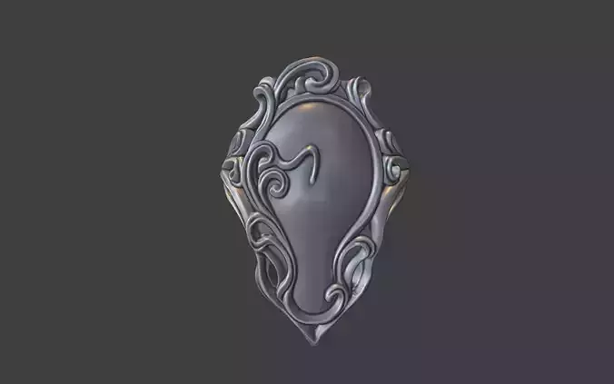 large art nouveau ring 