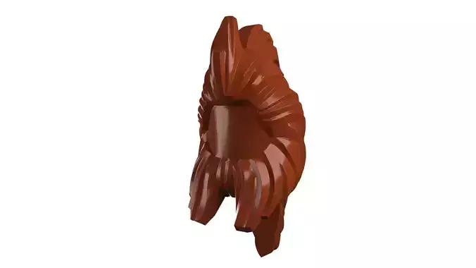Custom3Dprint Minifigure Accessory - Minifigure Hair S2 - 039