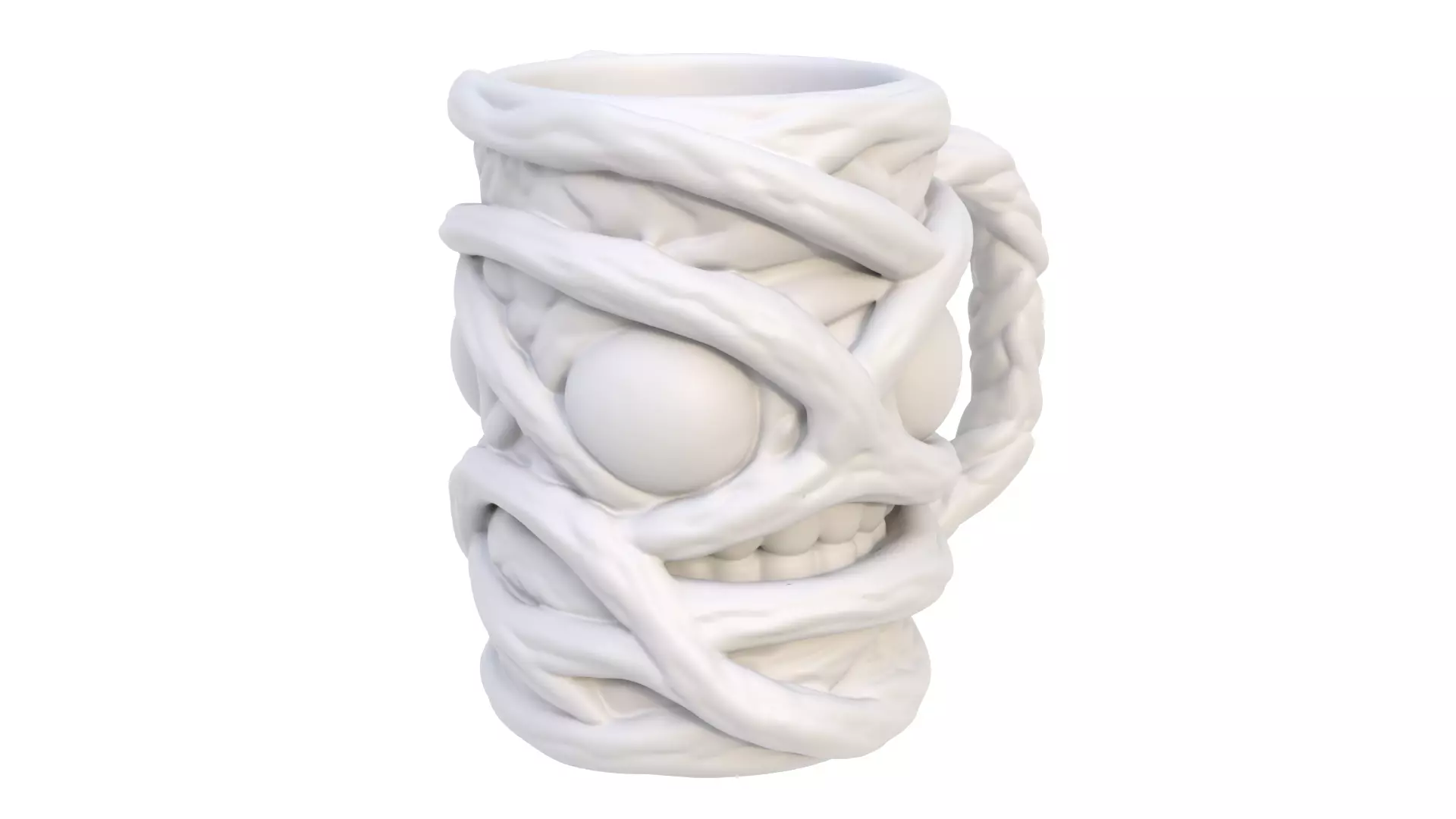 Mutant mug 3D model_4