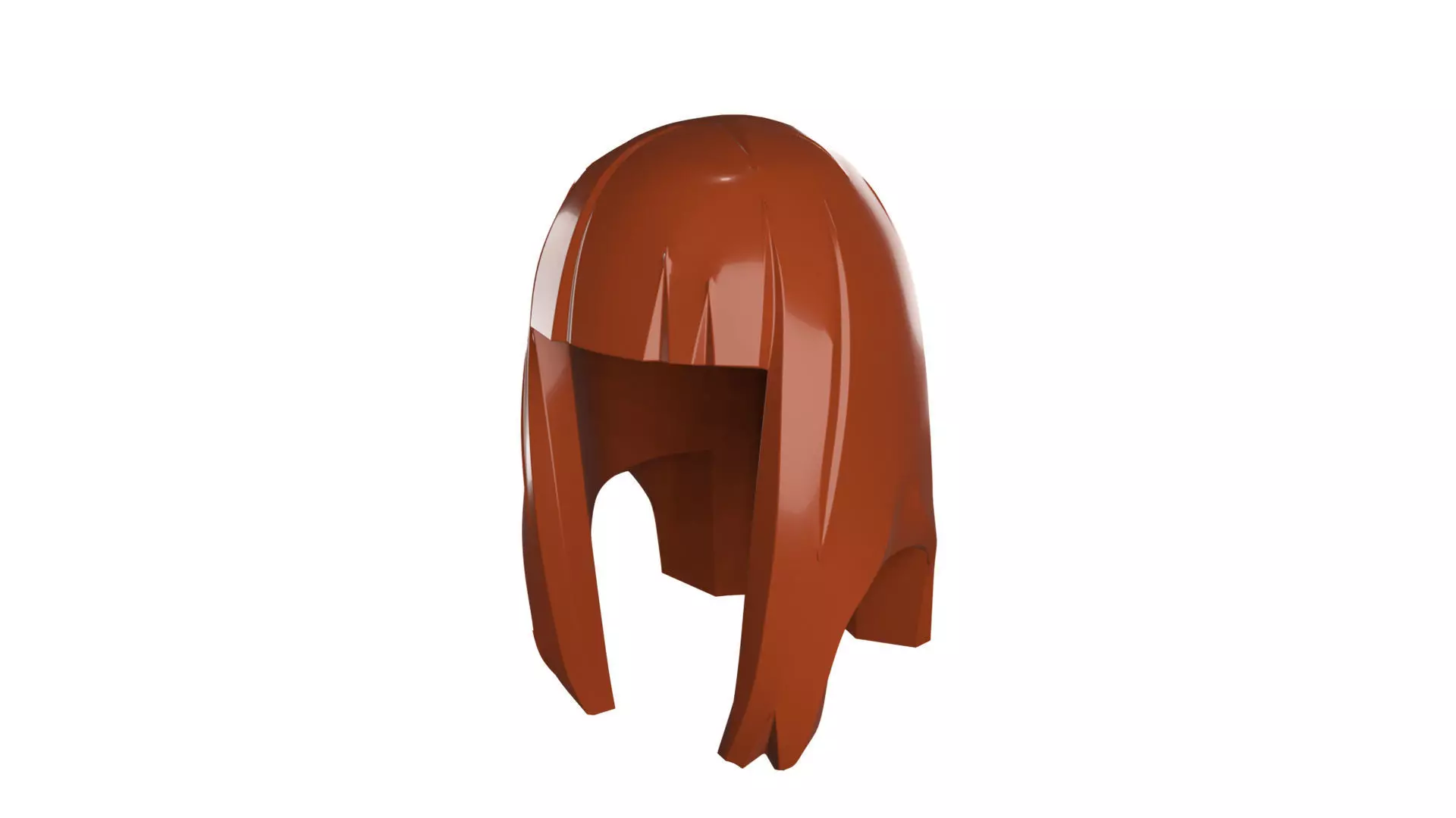 Custom3Dprint Minifigure Accessory - Minifigure Hair S2 - 040 3D print model_0