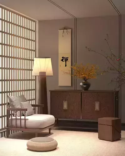 Chinese-style decorative cabinet