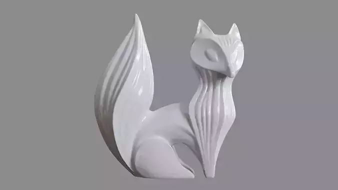 Fox Sculpture