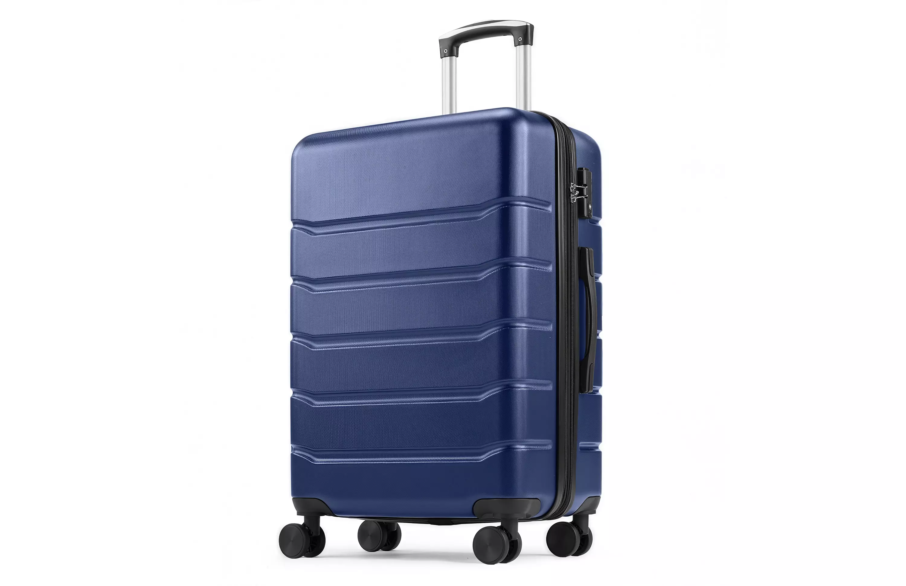 Trolley Suitcase Travel Bag 3D model_0