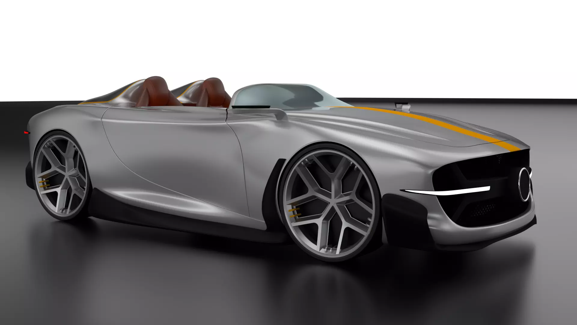 AURION Concept car - Racing 3D model_5