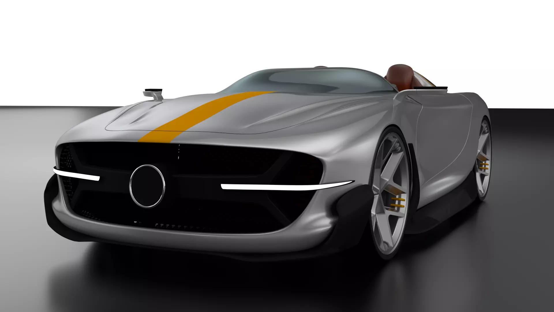 AURION Concept car - Racing 3D model_2