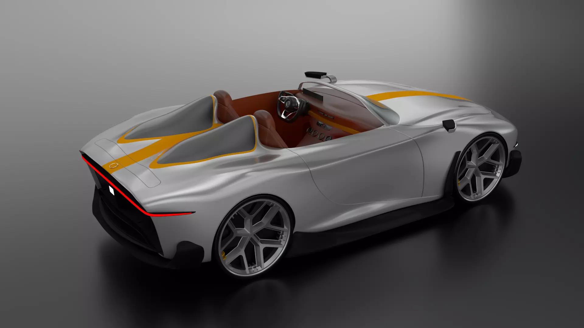 AURION Concept car - Racing 3D model_1