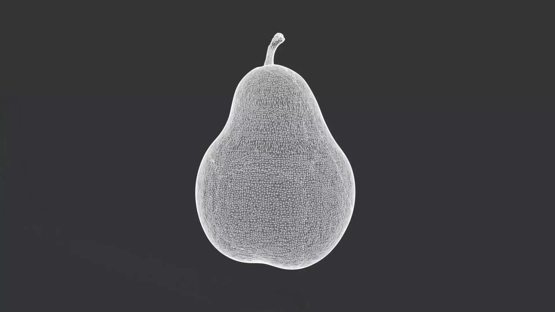 A Pear 3D model_3