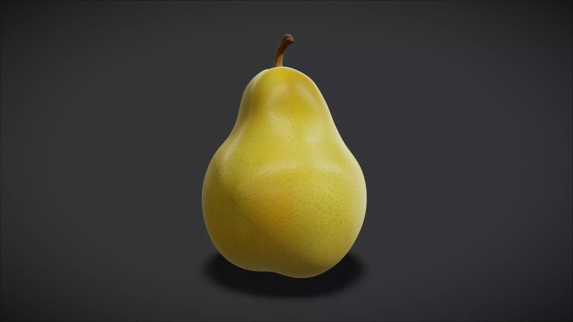 A Pear 3D model_1