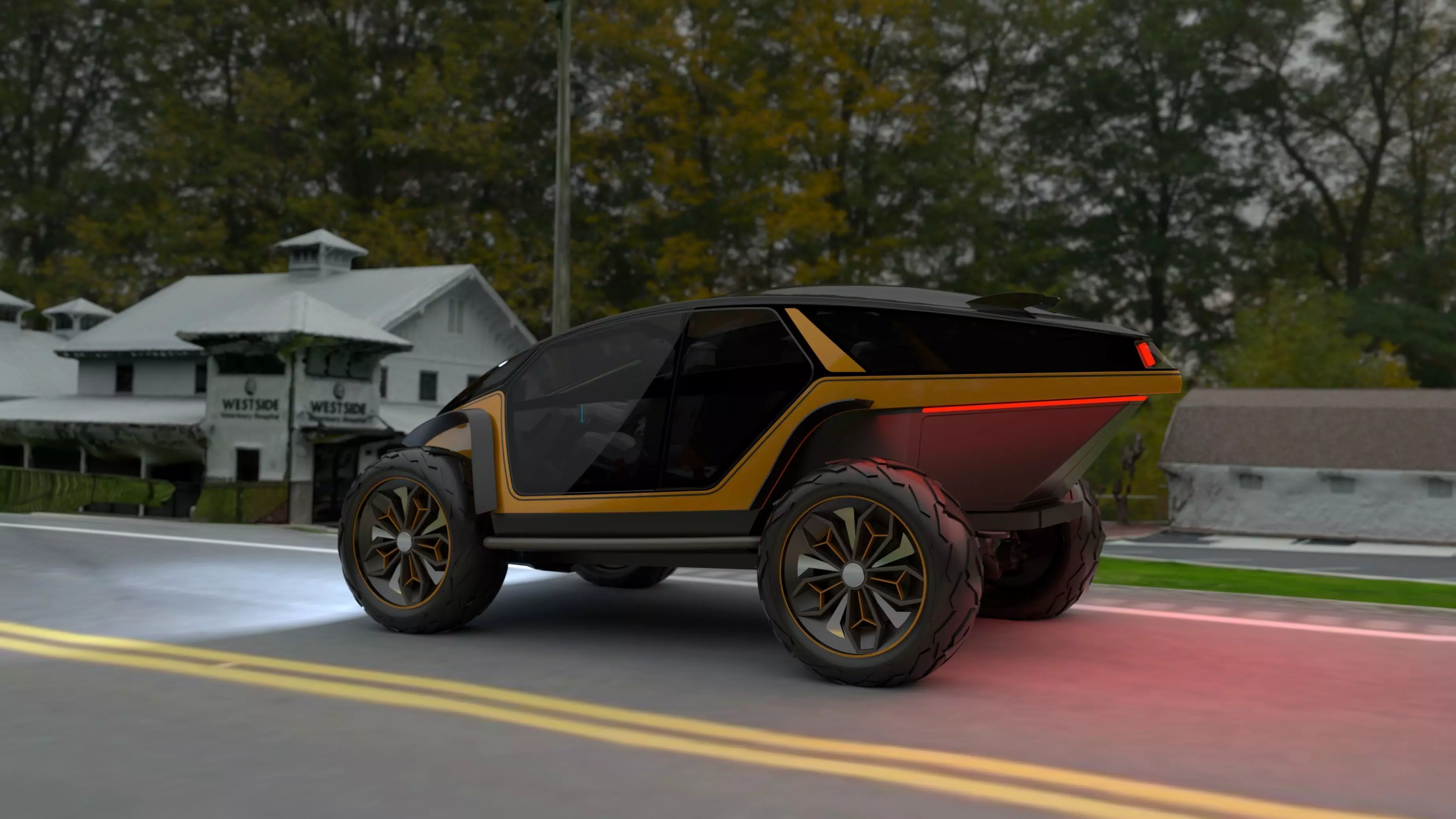 Cougar Concept Car 3D model_6