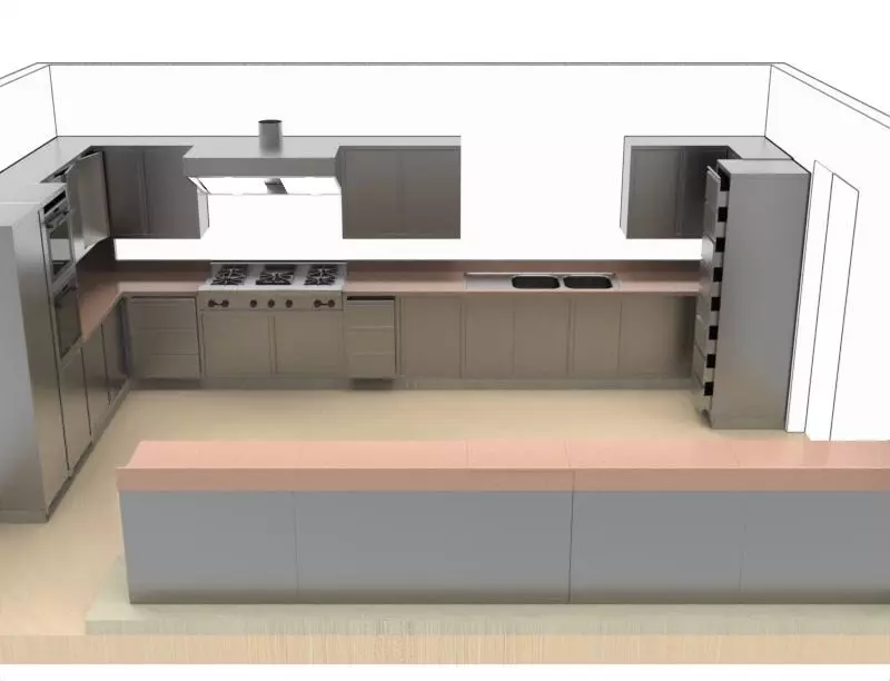 KITCHEN 13 3D model_2