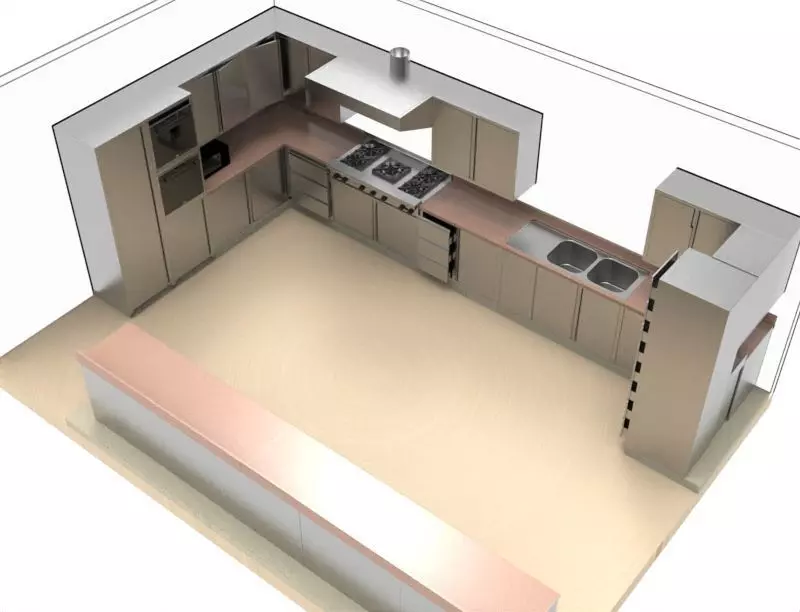 KITCHEN 13 3D model_0