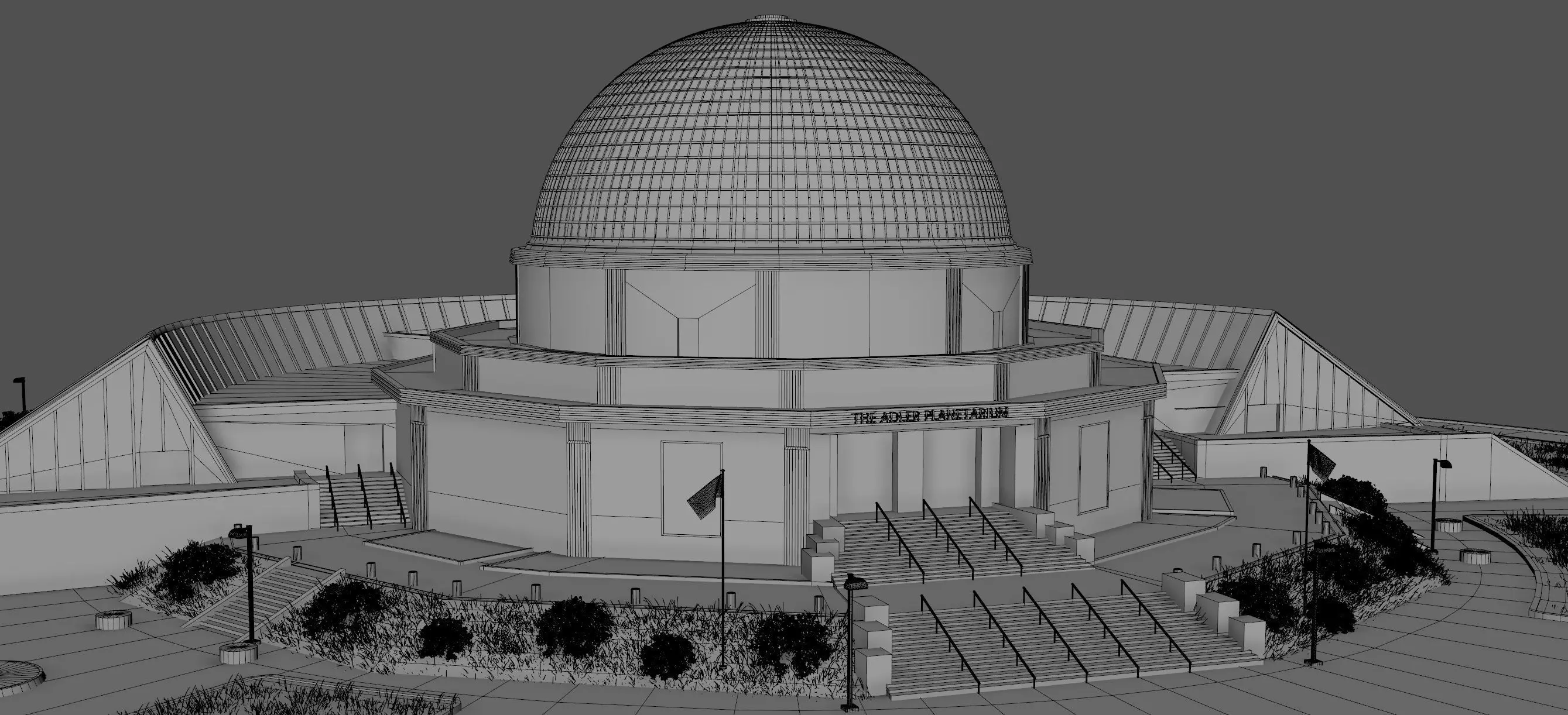 Adler Planetarium 3D model_18
