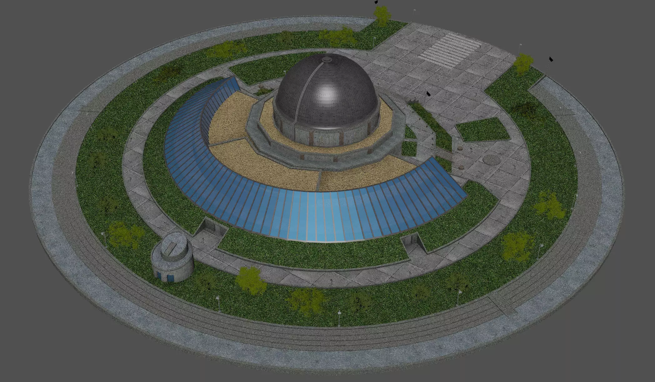 Adler Planetarium 3D model_14