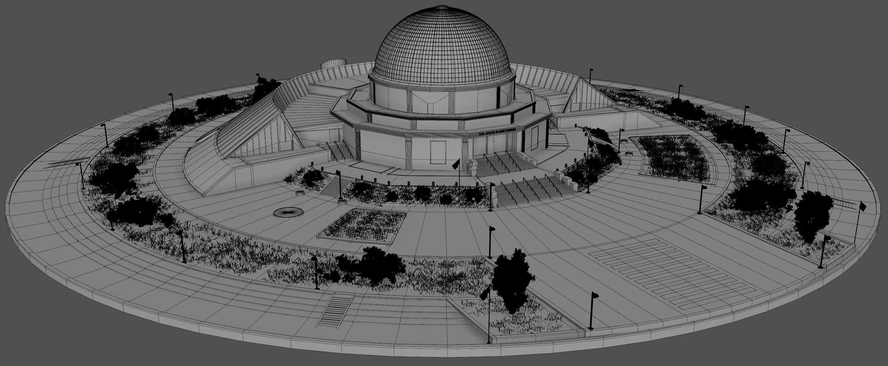 Adler Planetarium 3D model_13