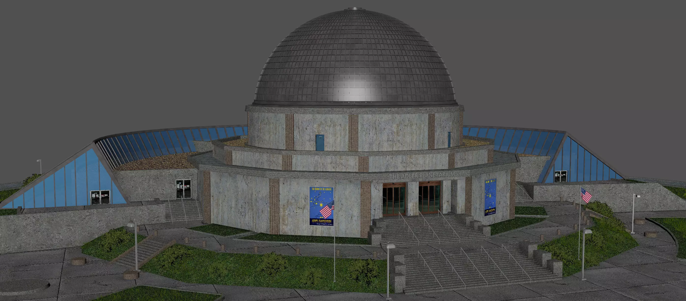 Adler Planetarium 3D model_17