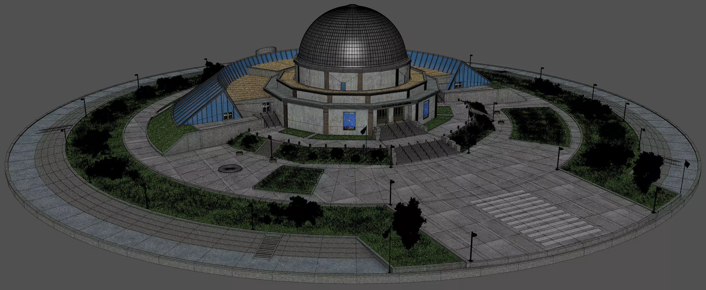 Adler Planetarium 3D model_12