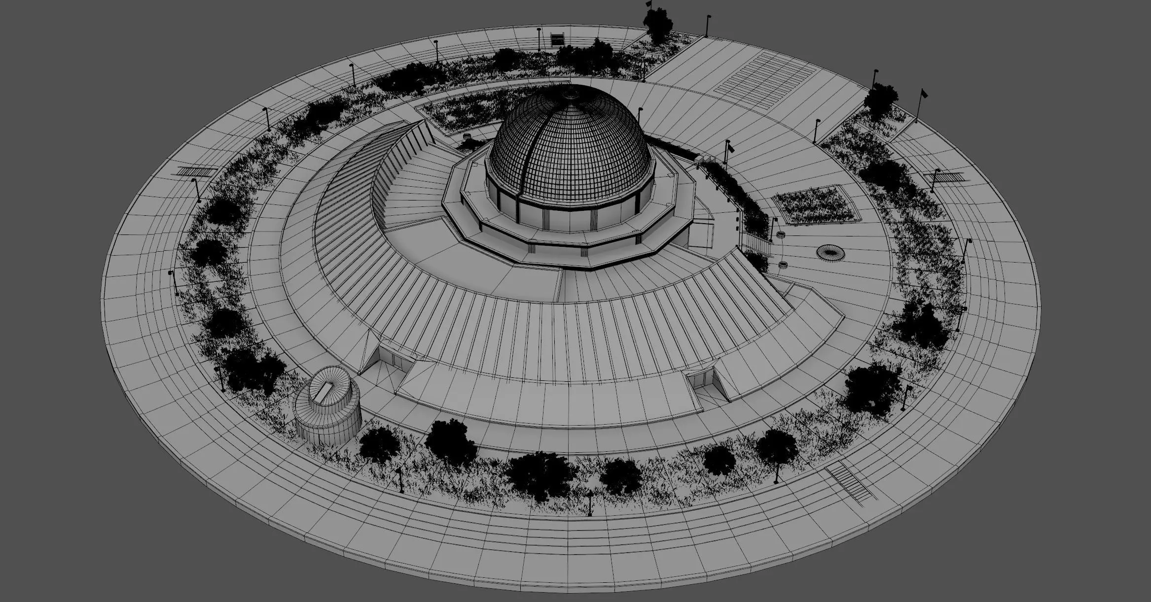 Adler Planetarium 3D model_16