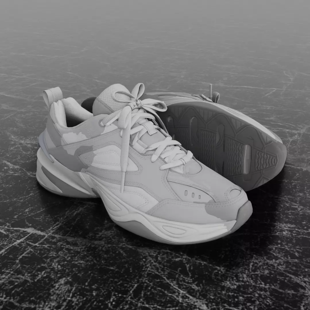 FREE 3D SPORT SHOES Free low-poly 3D model