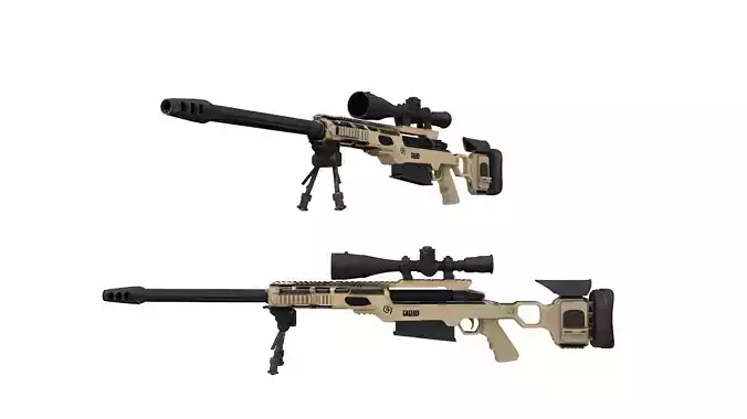 McMillan Tac-50 sniper rifle 