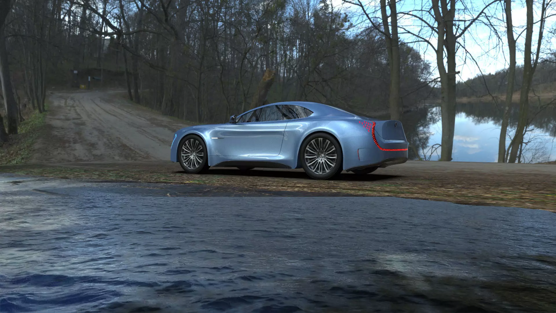 VELOS XR Concept Car 3D model_5