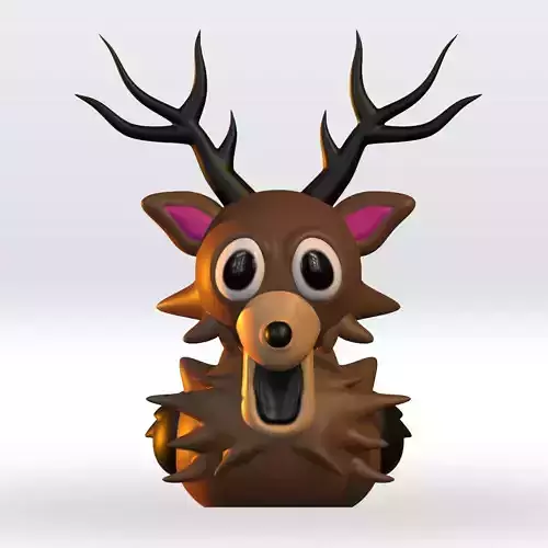  The Deer Entity 99 Nights in the forest STL file 3D Model
