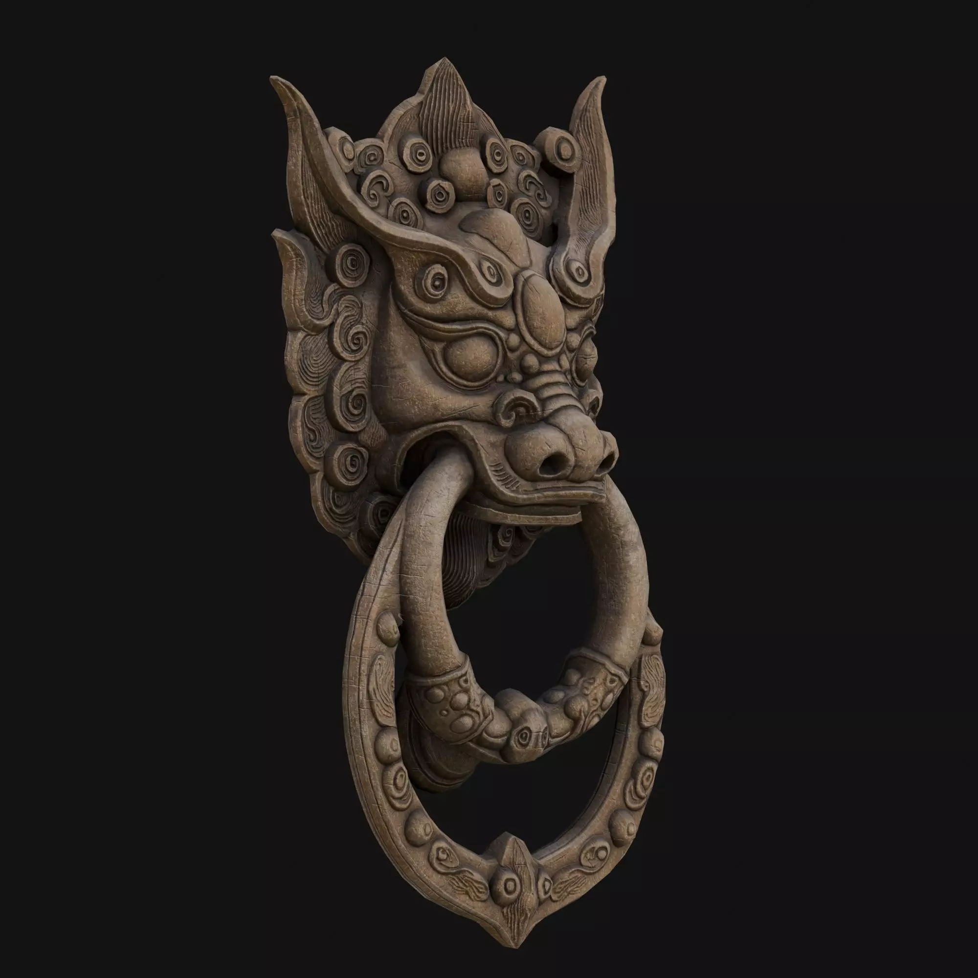 Nepal Buddhist Sculptures And Artifacts 3D Model Collection Low-poly 3D model_19