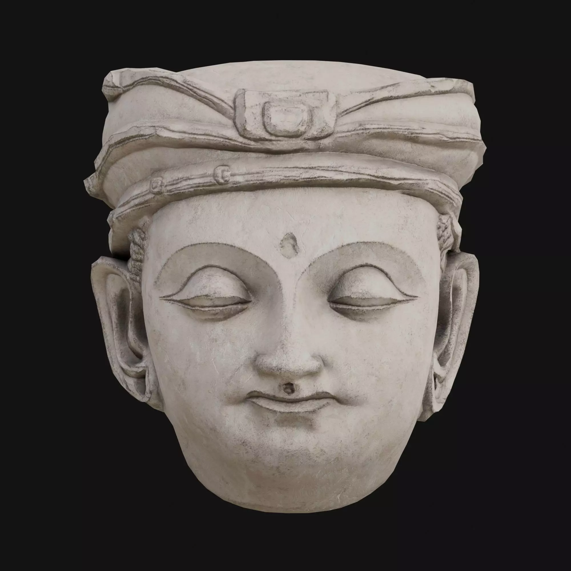 Nepal Buddhist Sculptures And Artifacts 3D Model Collection Low-poly 3D model_35
