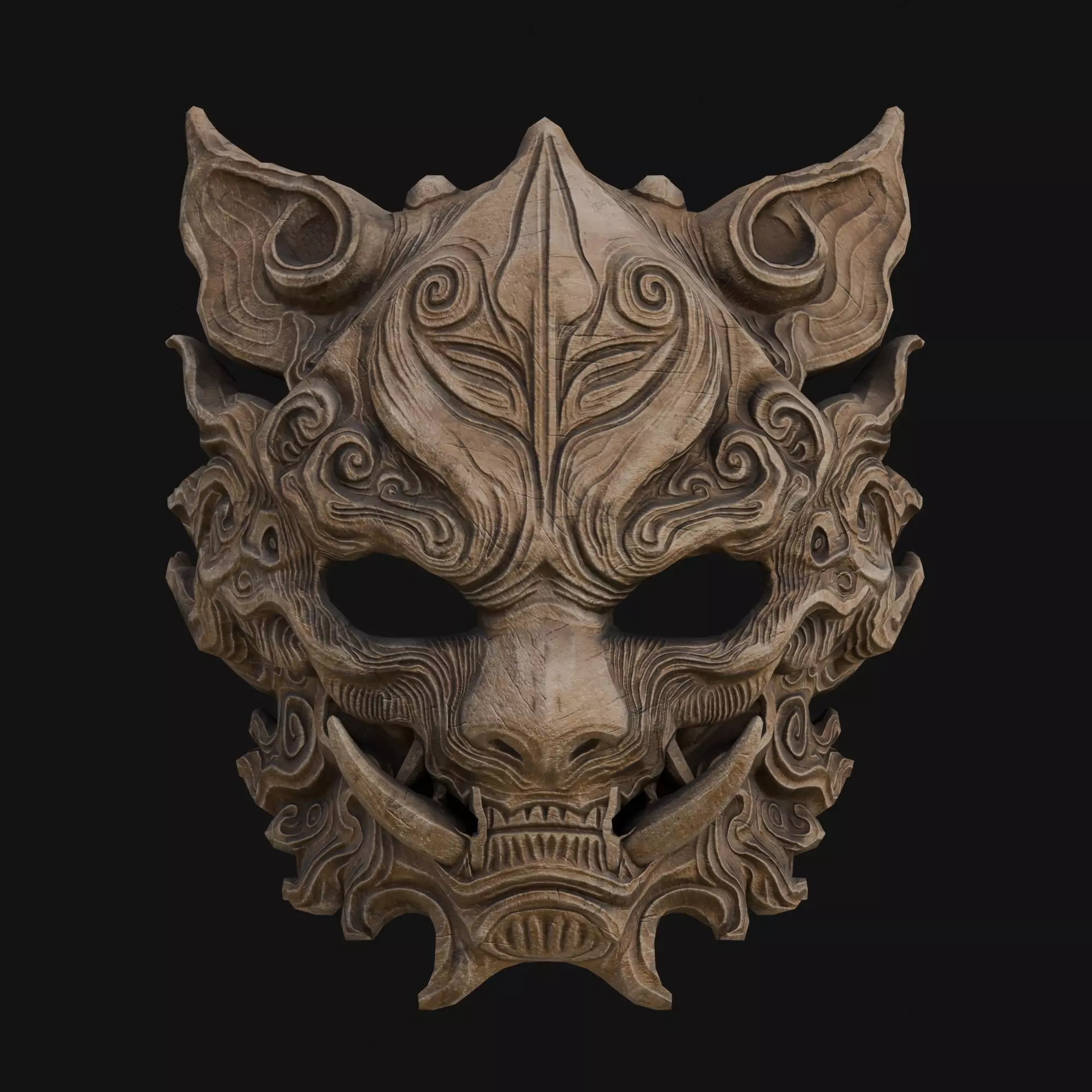 Nepal Buddhist Sculptures And Artifacts 3D Model Collection Low-poly 3D model_10