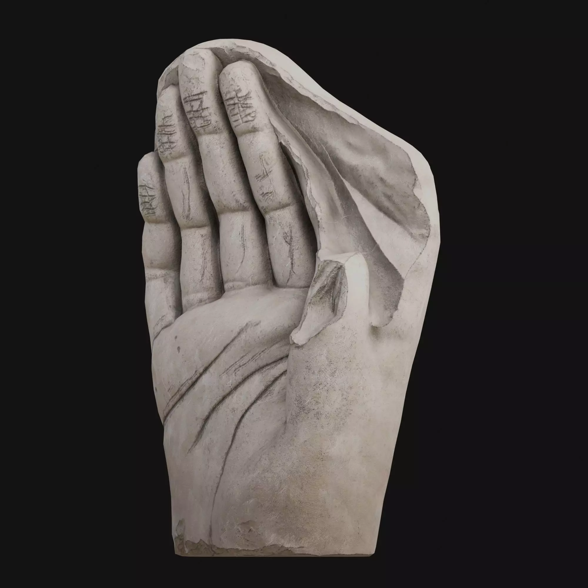 Nepal Buddhist Sculptures And Artifacts 3D Model Collection Low-poly 3D model_60