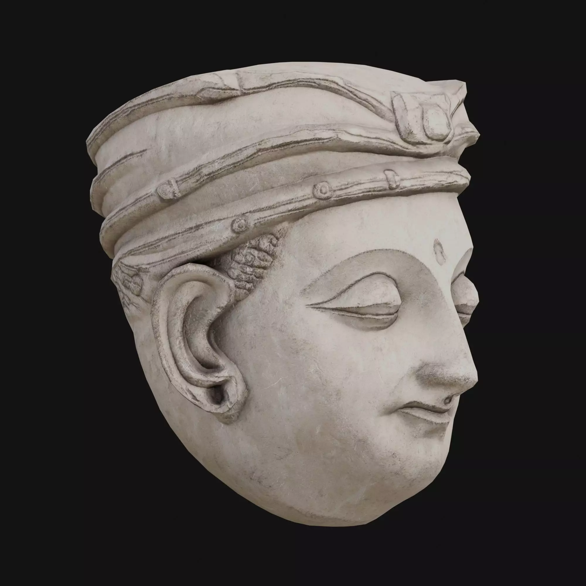 Nepal Buddhist Sculptures And Artifacts 3D Model Collection Low-poly 3D model_37