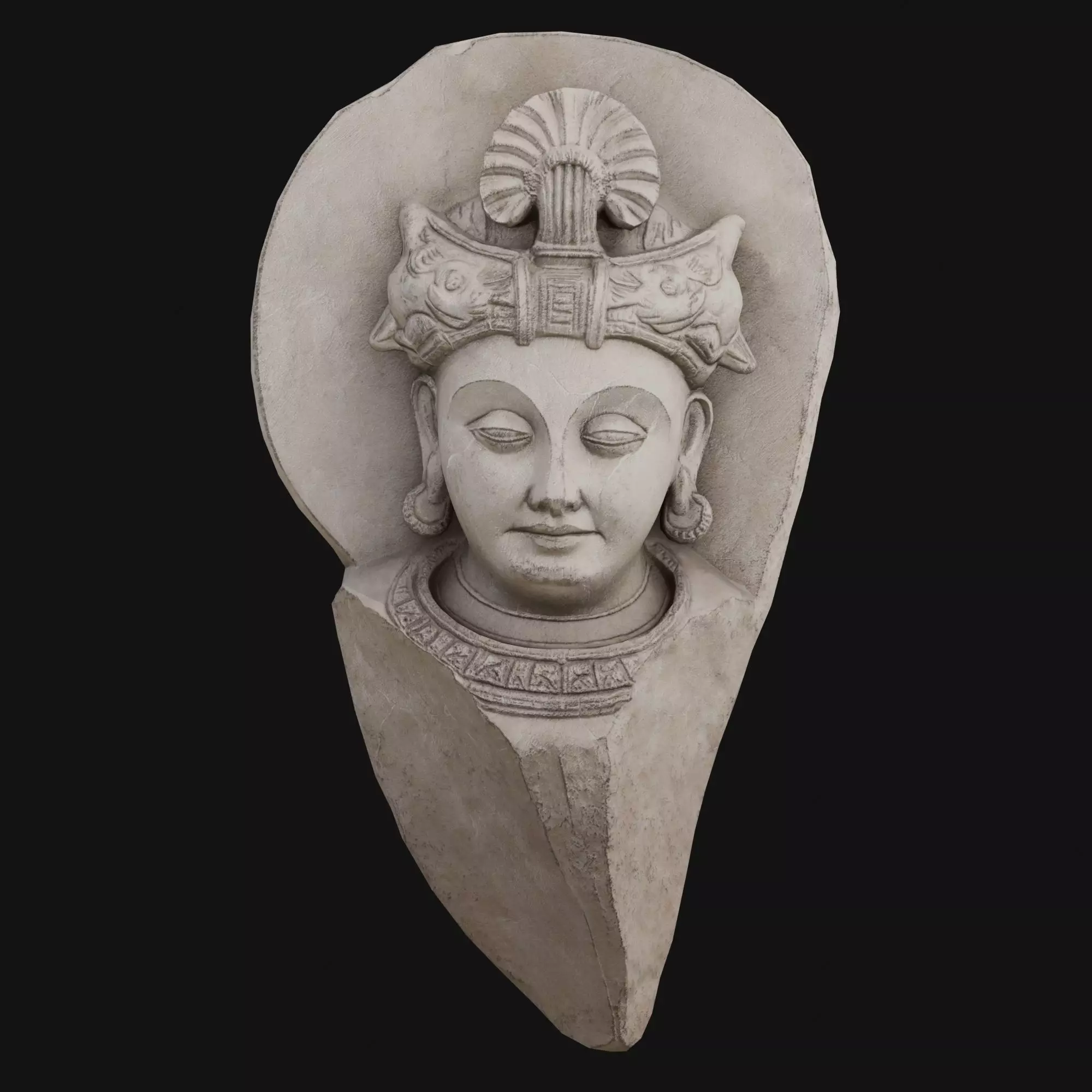 Nepal Buddhist Sculptures And Artifacts 3D Model Collection Low-poly 3D model_98