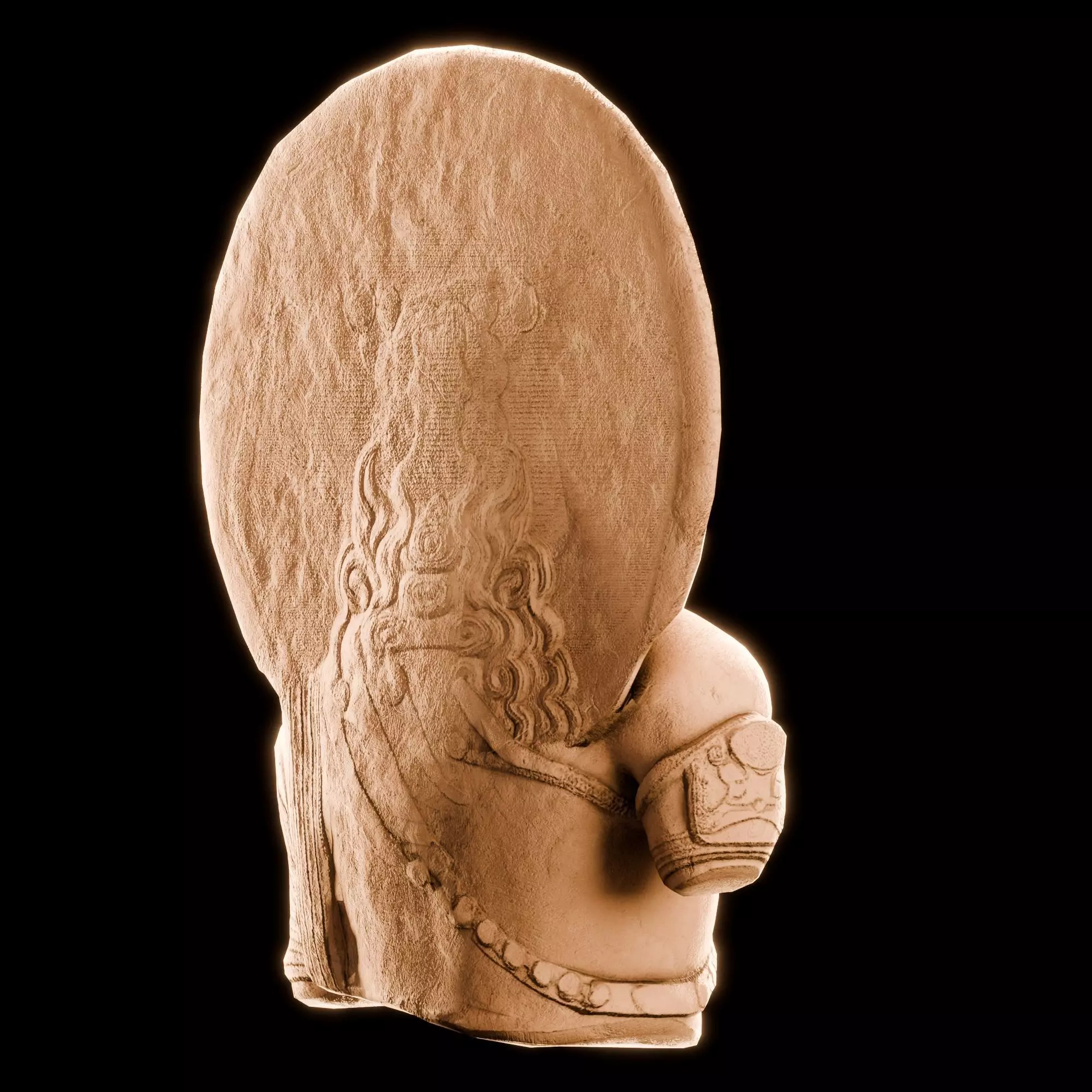 Nepal Buddhist Sculptures And Artifacts 3D Model Collection Low-poly 3D model_82