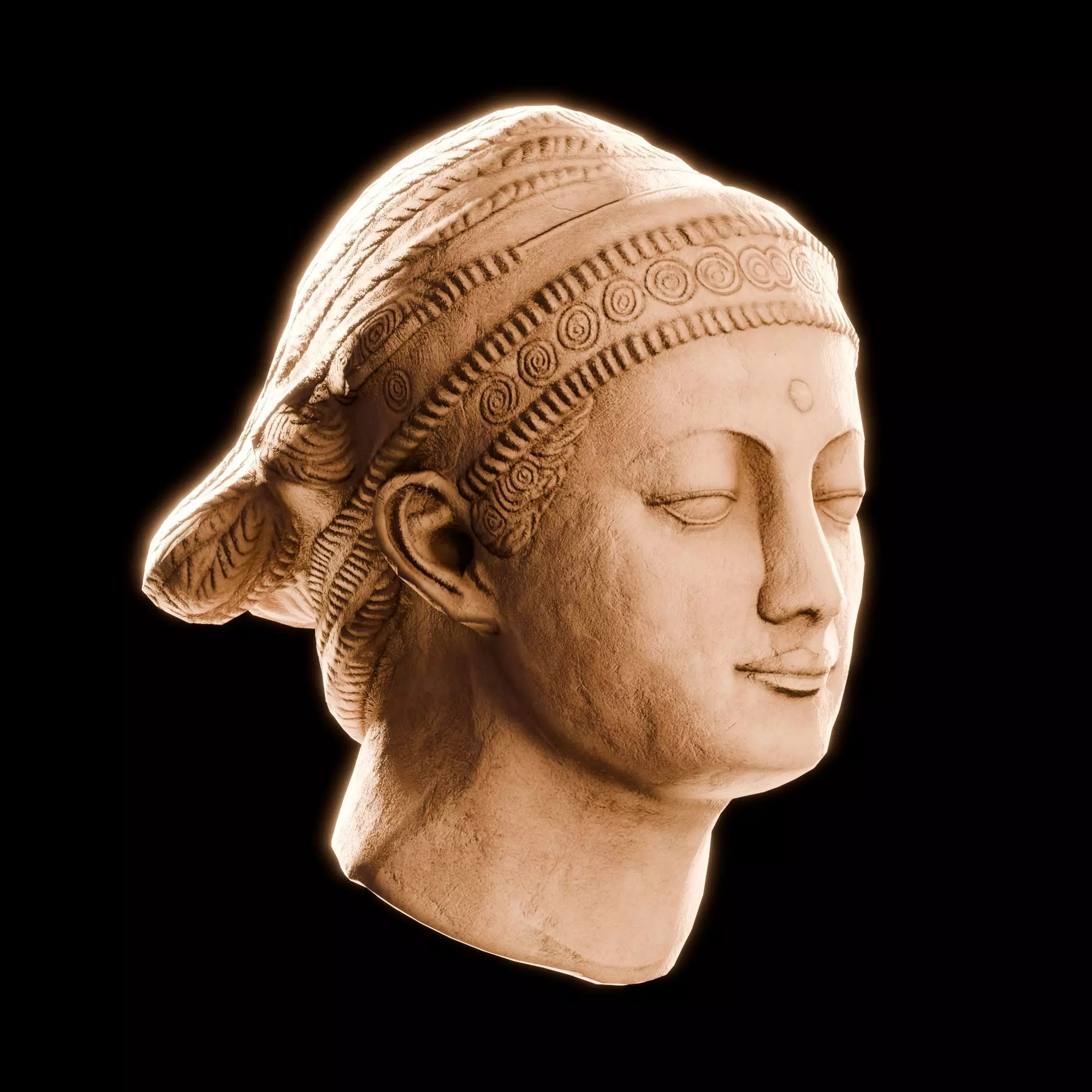 Nepal Buddhist Sculptures And Artifacts 3D Model Collection Low-poly 3D model_73