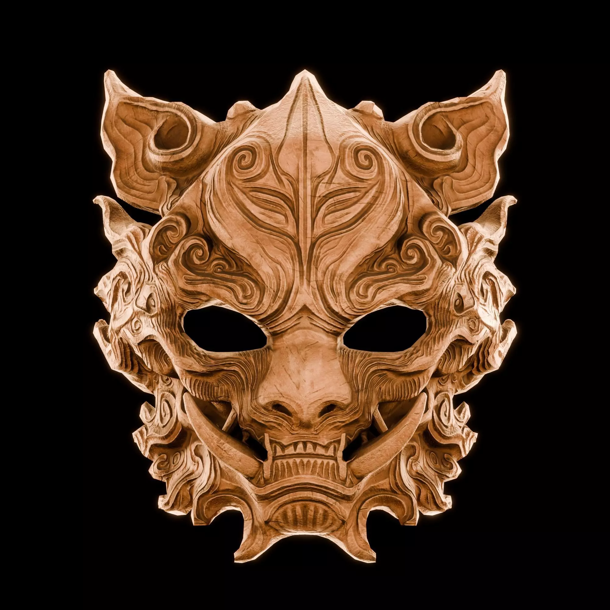 Nepal Buddhist Sculptures And Artifacts 3D Model Collection Low-poly 3D model_6