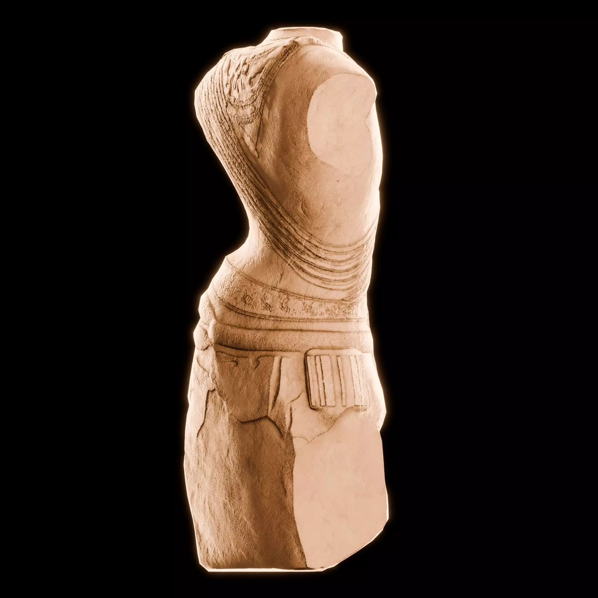 Nepal Buddhist Sculptures And Artifacts 3D Model Collection Low-poly 3D model_69