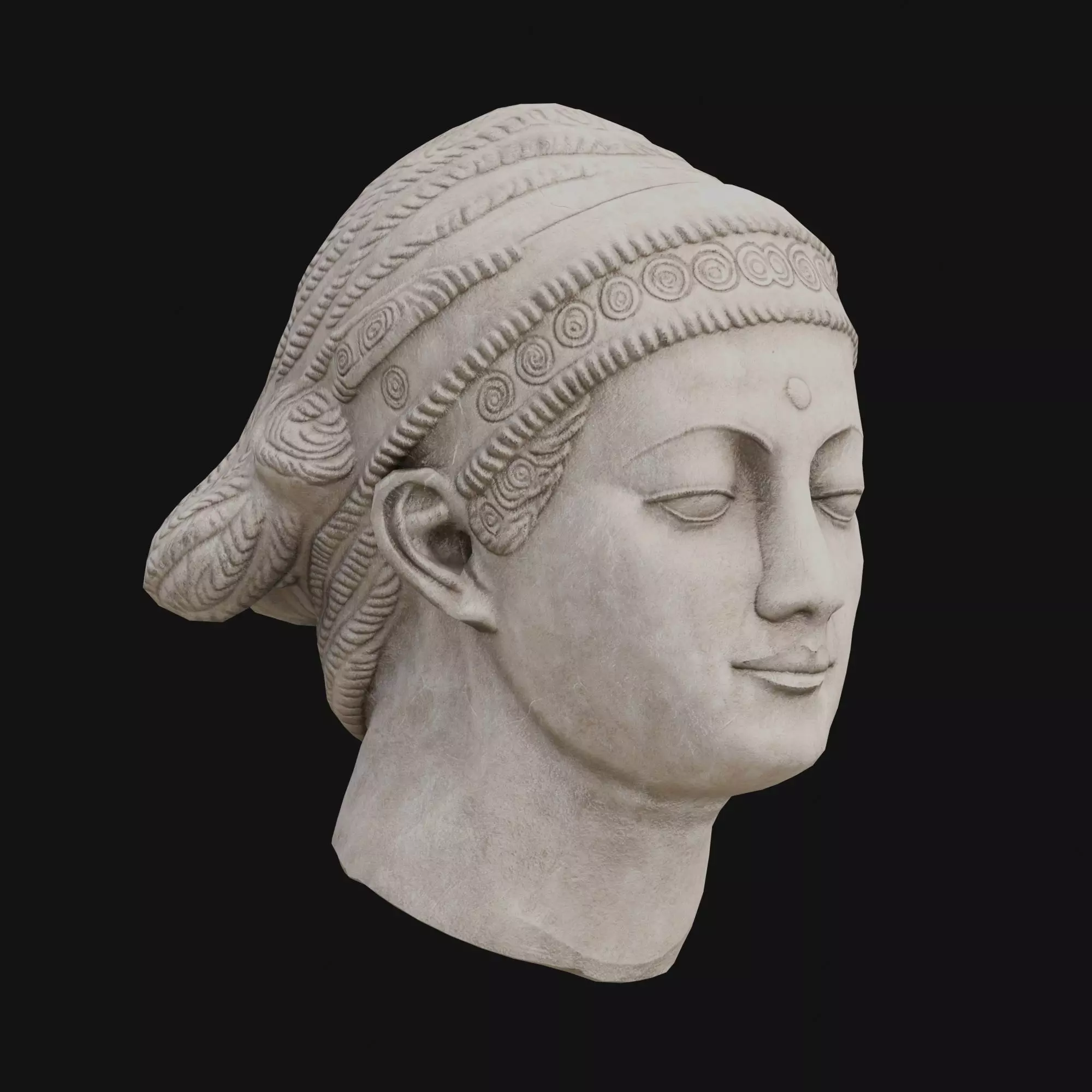 Nepal Buddhist Sculptures And Artifacts 3D Model Collection Low-poly 3D model_77