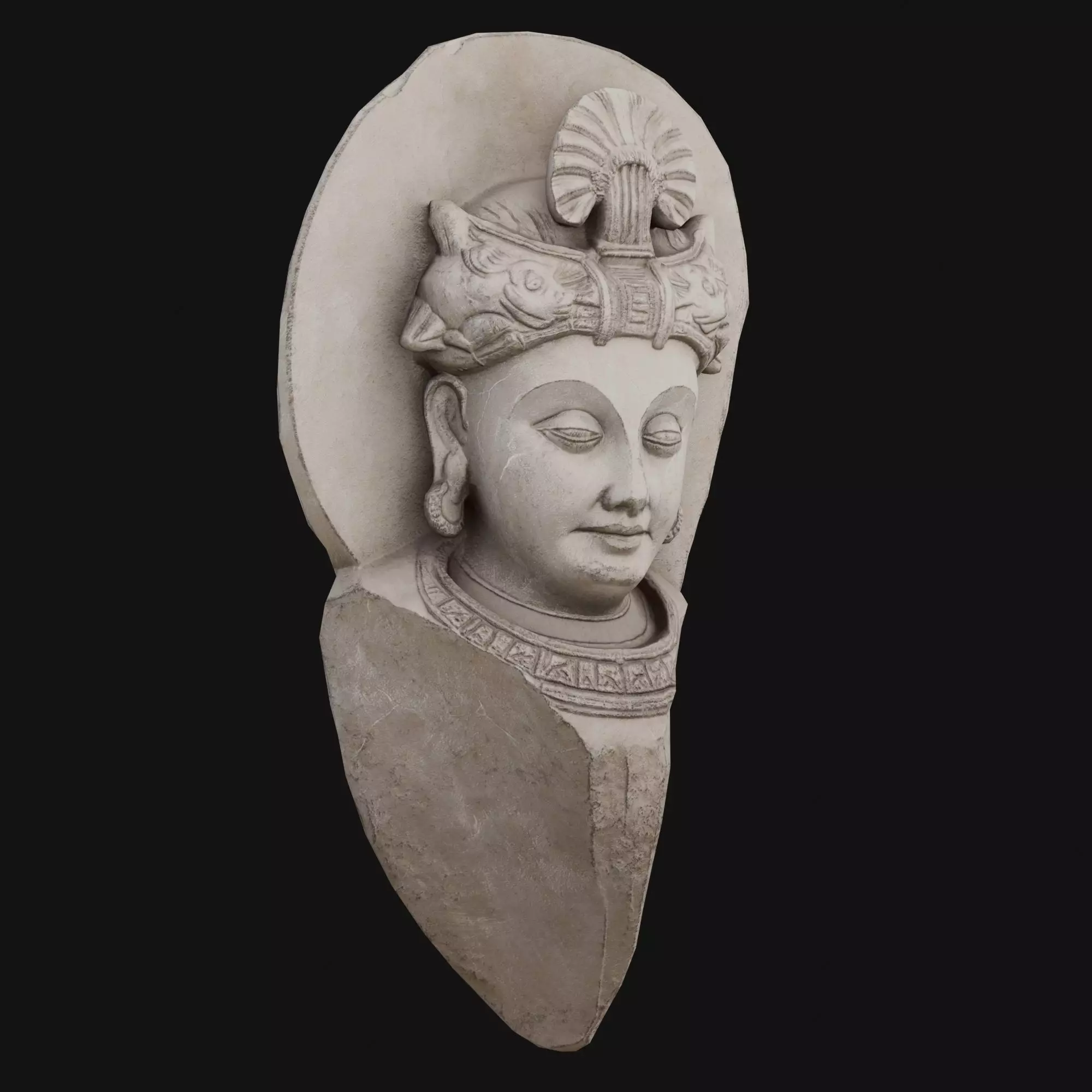 Nepal Buddhist Sculptures And Artifacts 3D Model Collection Low-poly 3D model_97