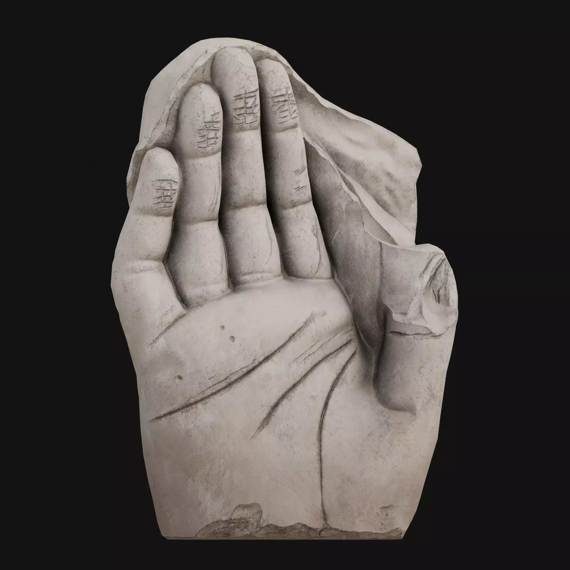 Nepal Buddhist Sculptures And Artifacts 3D Model Collection Low-poly 3D model_62