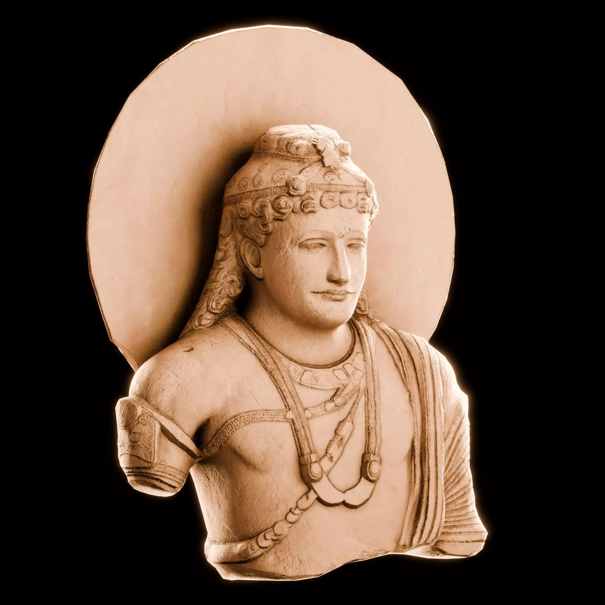 Nepal Buddhist Sculptures And Artifacts 3D Model Collection Low-poly 3D model_80