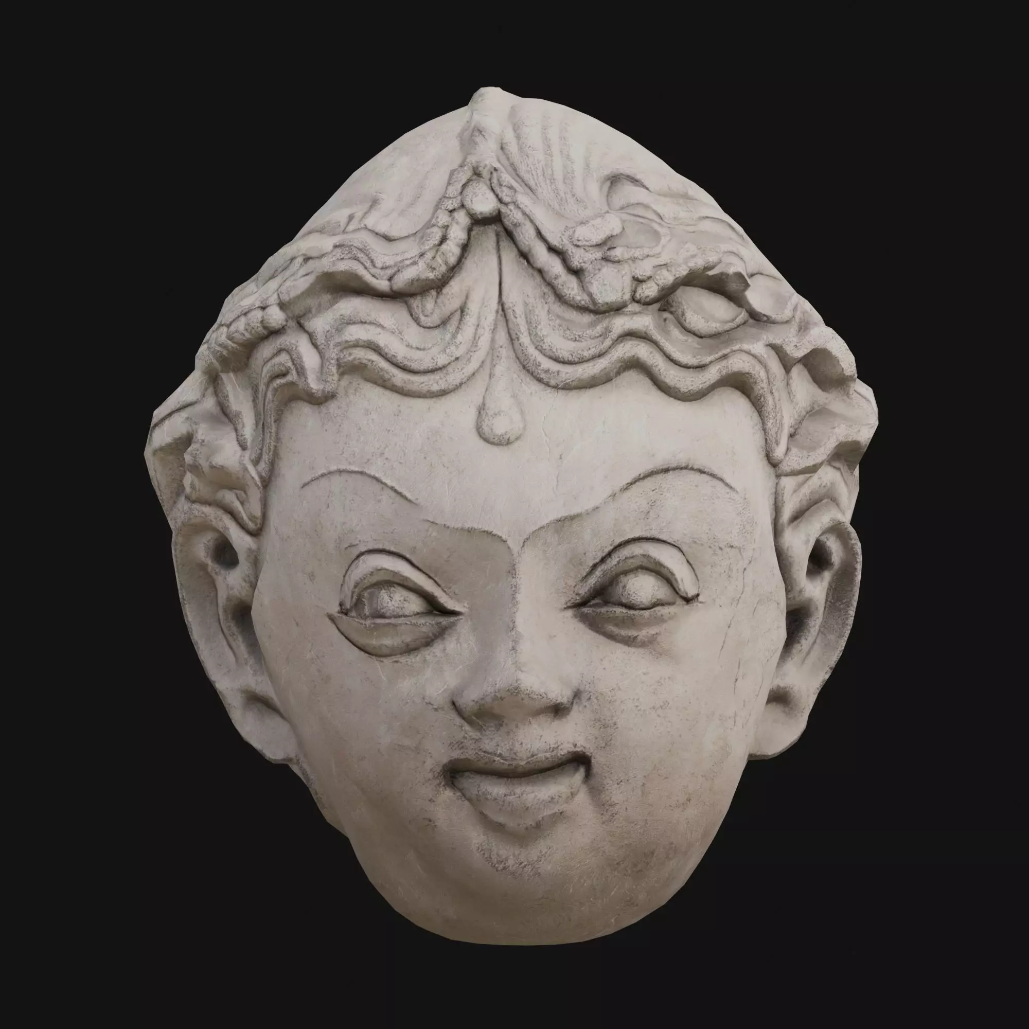 Nepal Buddhist Sculptures And Artifacts 3D Model Collection Low-poly 3D model_109