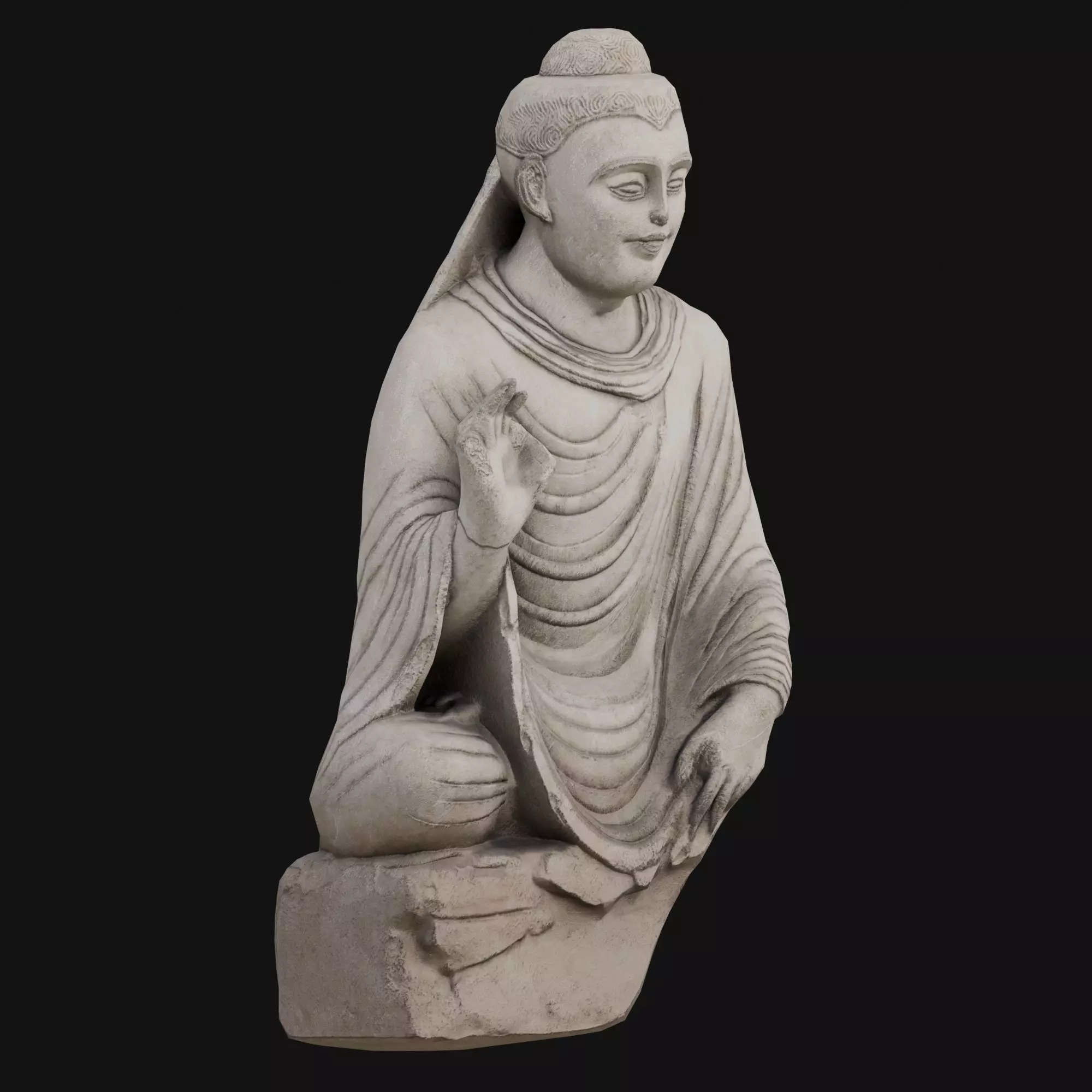 Nepal Buddhist Sculptures And Artifacts 3D Model Collection Low-poly 3D model_57